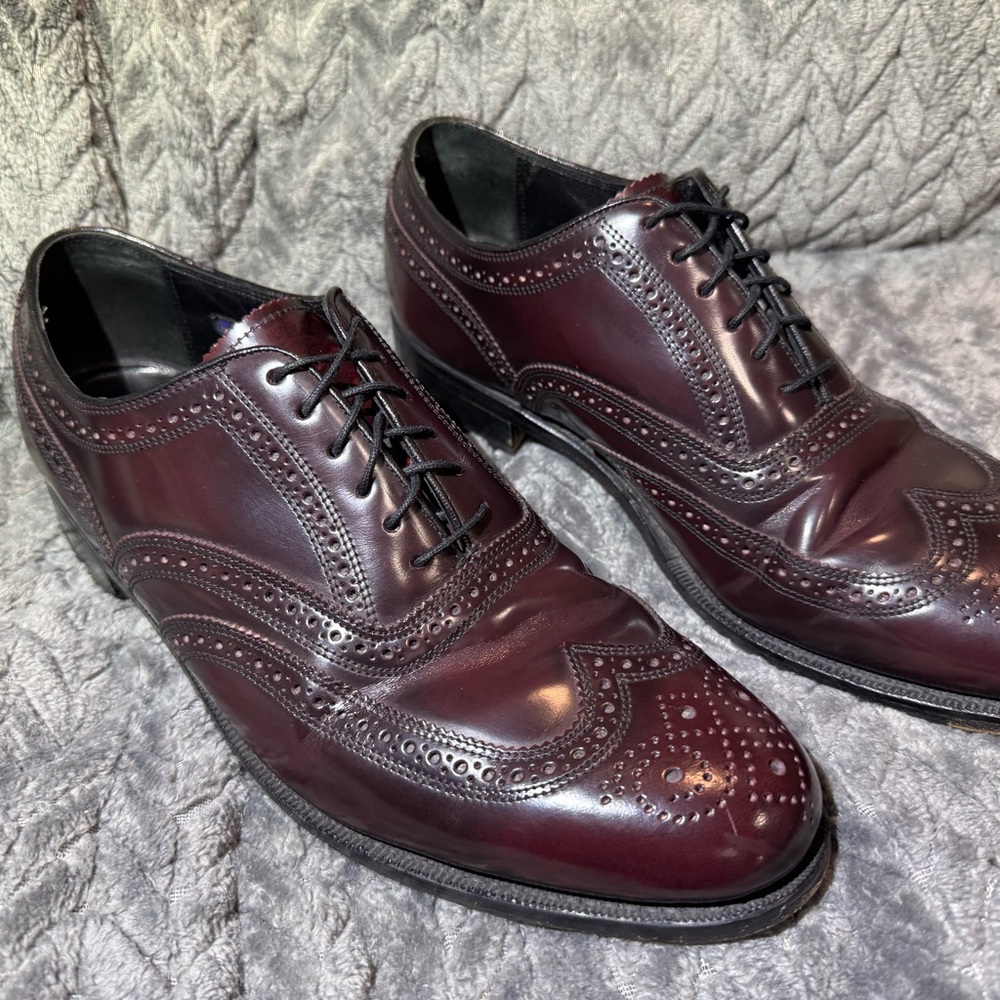 Florsheim Brown Oxford Wingtip Brogues